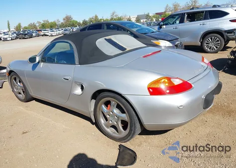 2000 Porsche Boxster S from USA, damaged, VIN WP0CB2986YU663573